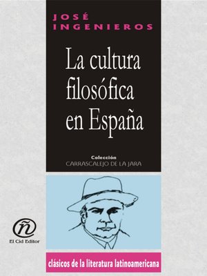 cover image of La cultura filosófica en España